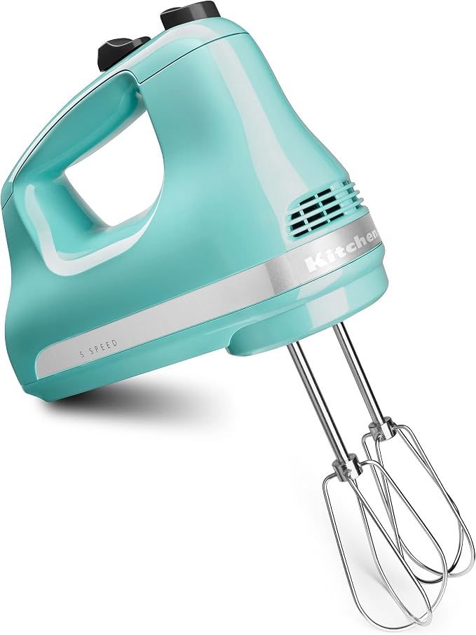 5-Speed Hand Mixer - Aqua Sky