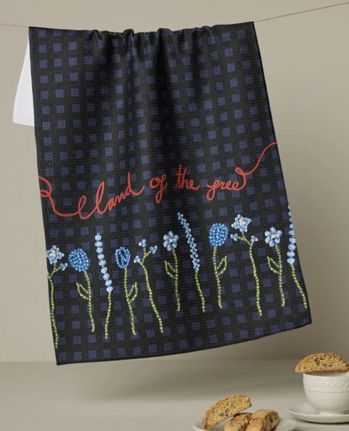 Land Of Free Tea Towel