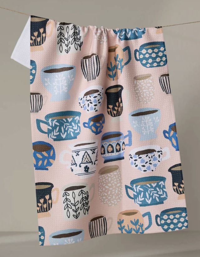 Le Tasses Tea Towel