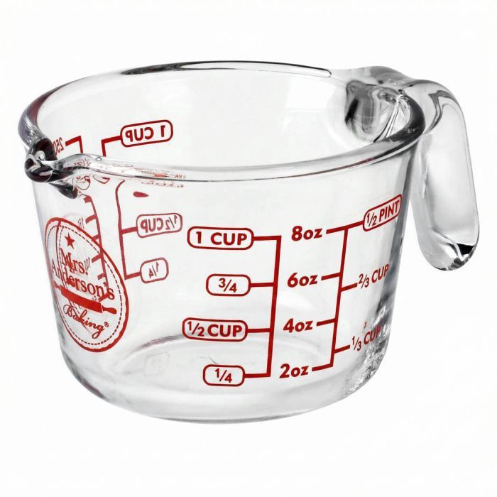 Mrs. A 1 Cup Glass Measuring Cup