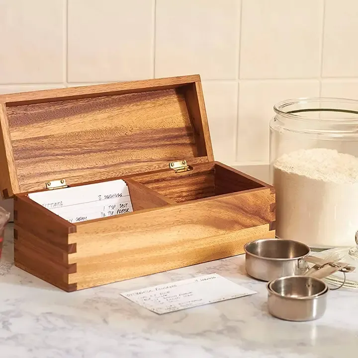 Double Recipe Box