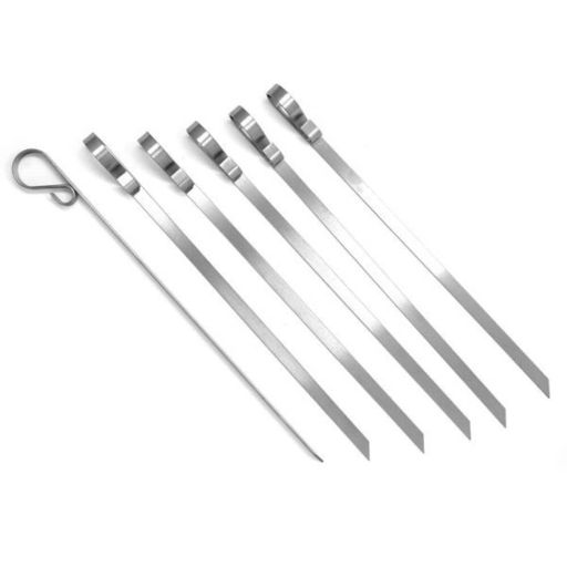 Norpro Stainless Steel Flat Skewers  Set of 6