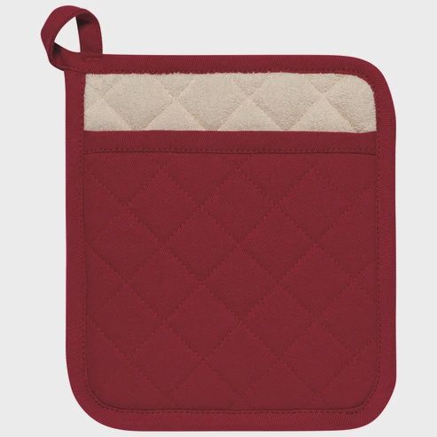 Pot Holder Superior - Carmine Red