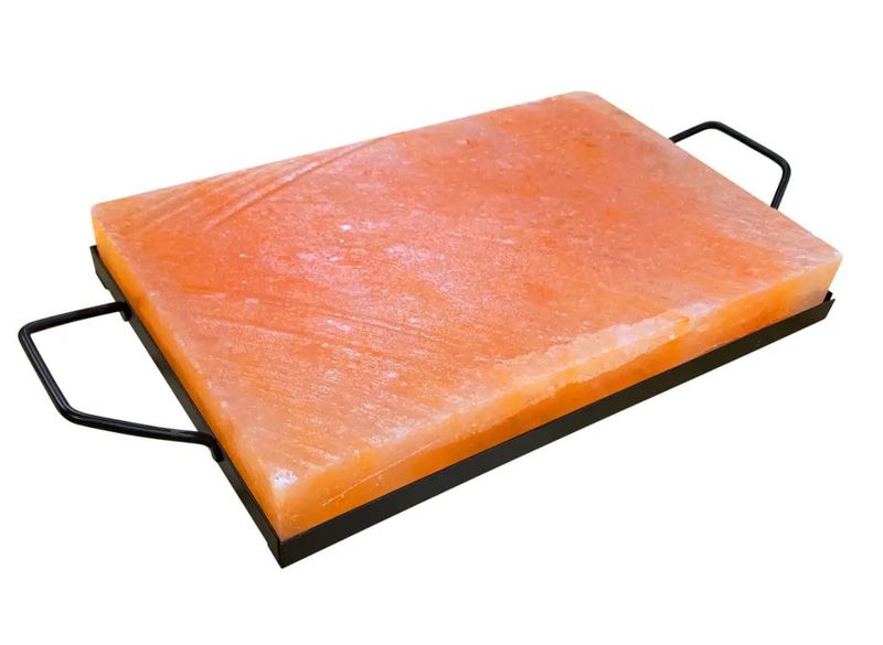Natural Himalayan Salt Block Cooking Plate With Tray