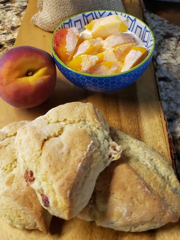 Peaches and Cream Scones Mix