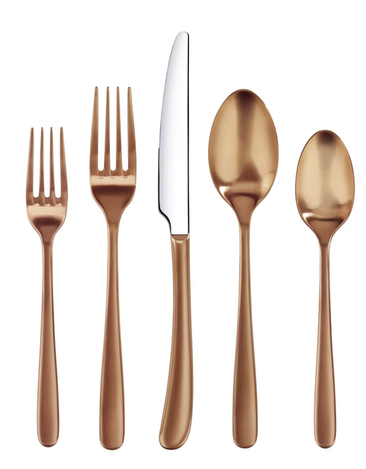 Rain II Flatware 20 pc.  (copper)