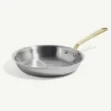 12" Stainless Steel Frying Pan - Gold