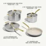 7-Pc Ceramiclad Set - Gold