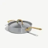 3.5 Qt Stainless Steel Saute Pan - Gold