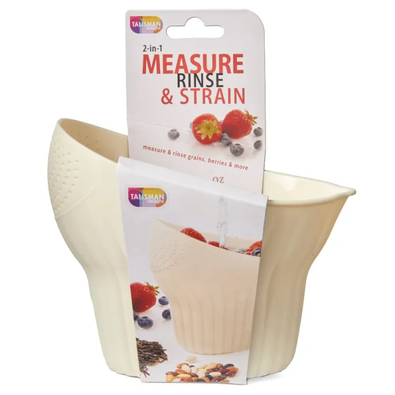 Measure Rine &amp; Strain- Cream