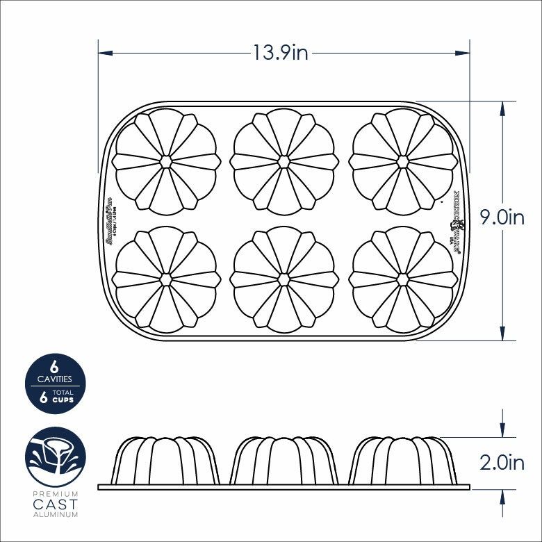 Classic Bundtlette Cake Pan