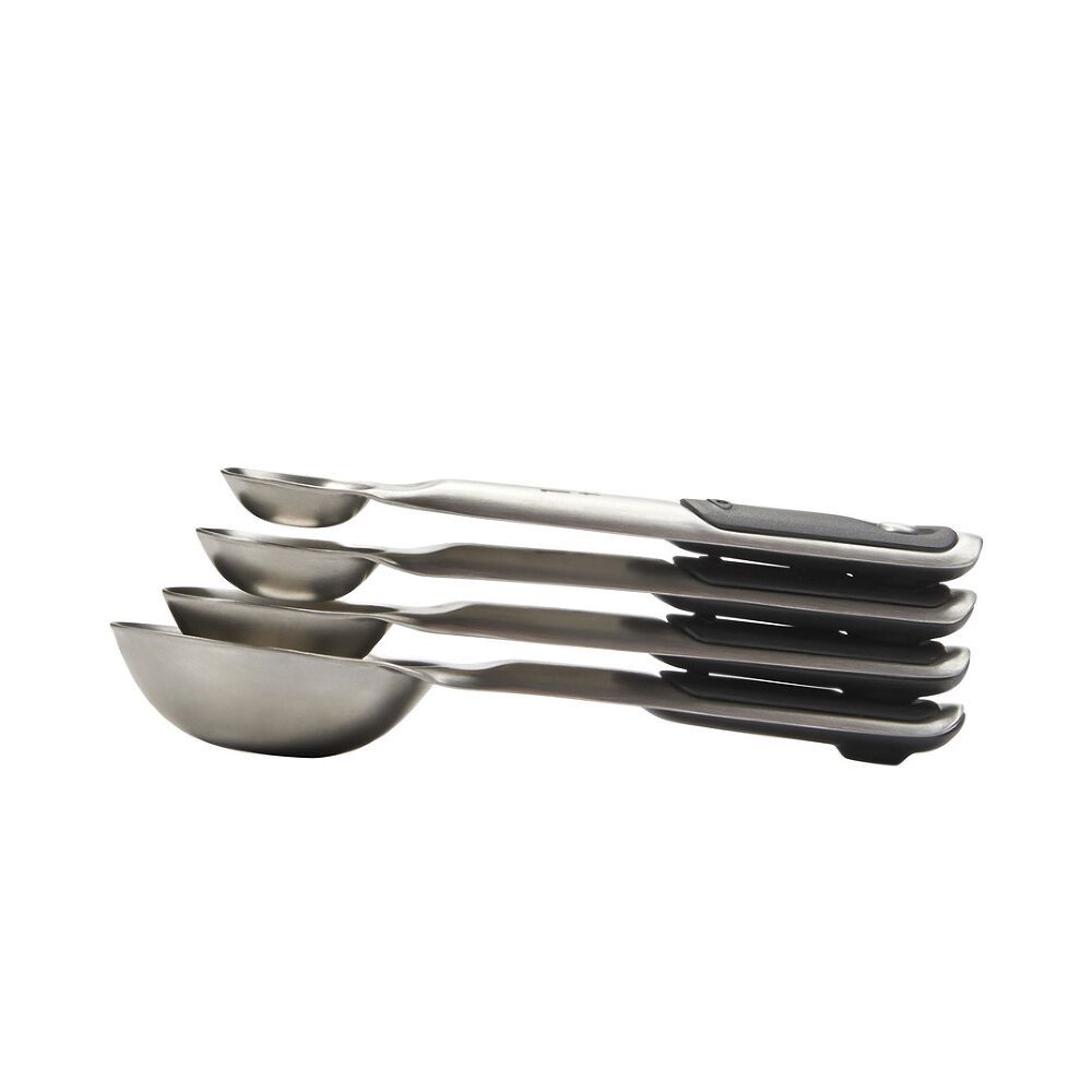 4 Piece Stainless Steel Measuring Spoon Set