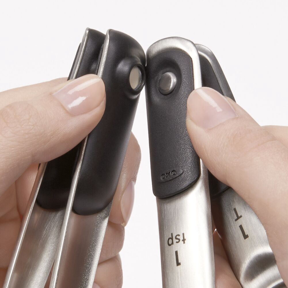 4 Piece Stainless Steel Measuring Spoon Set