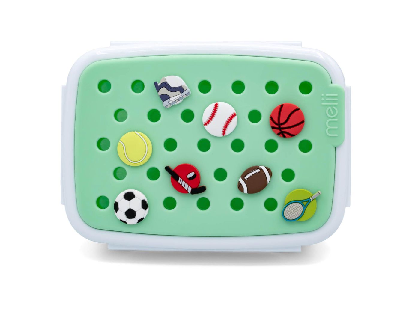 Melii Charm Bento Box, Portable Snack Storage - Sport
