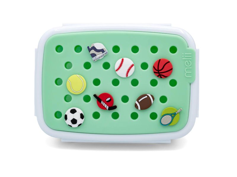 Melii Charm Bento Box, Portable Snack Storage - Sport