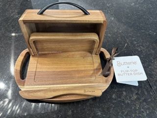 Butterie Acacia Matte Black Handle