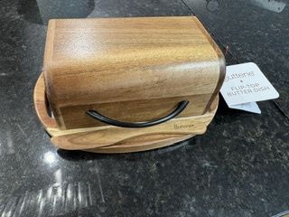 Butterie Acacia Matte Black Handle