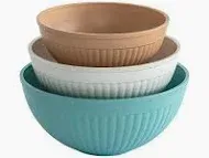 3 Piece Prep &amp; Serve Mixing Bowl Set