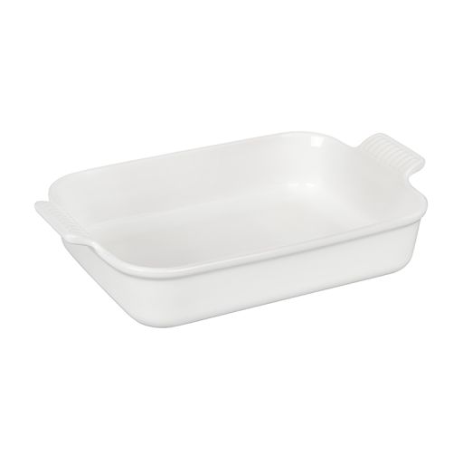 Heritage Rectangular Dish 4Qt- White