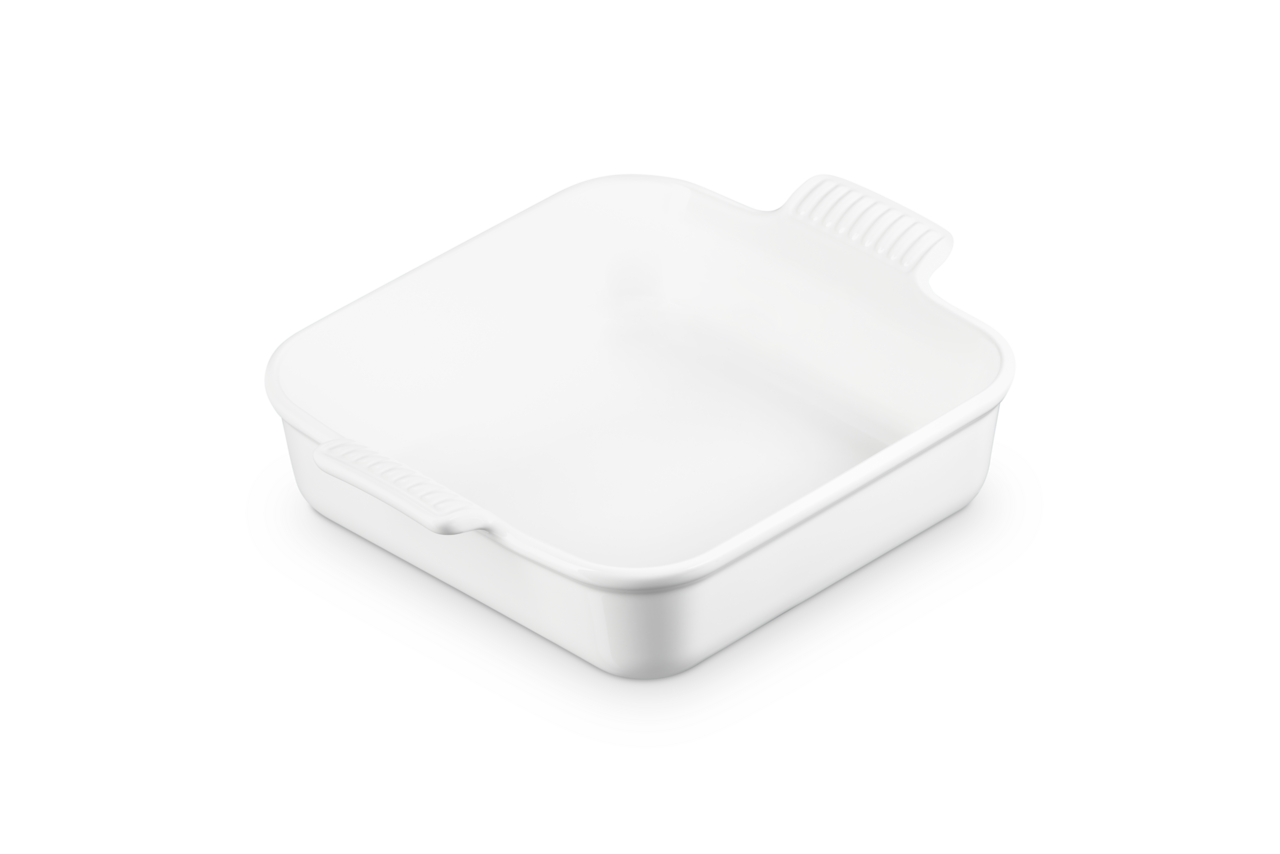 Heritage Square Dish 3Qt - White