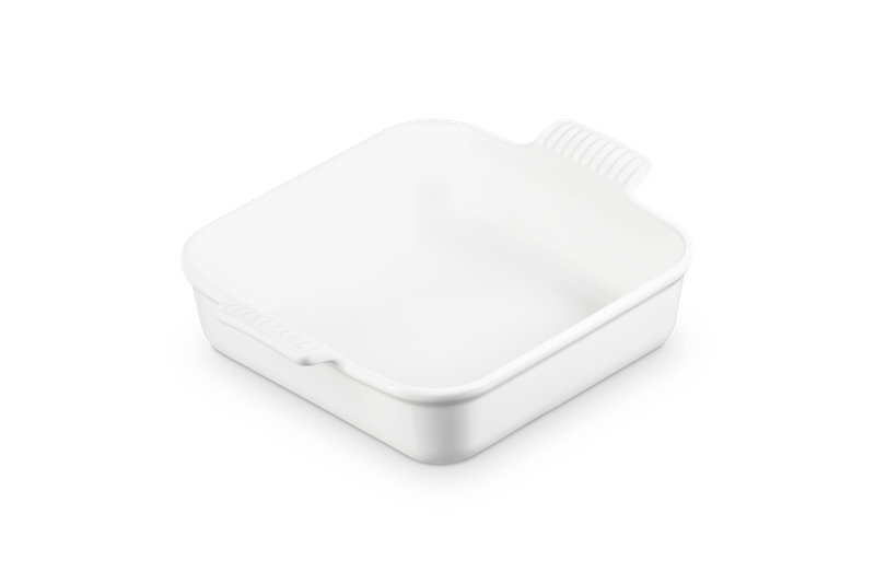 Heritage Square Dish 3Qt - White