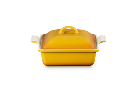 Heritage Square Covered Casserole 2.5 Qt - Nectar