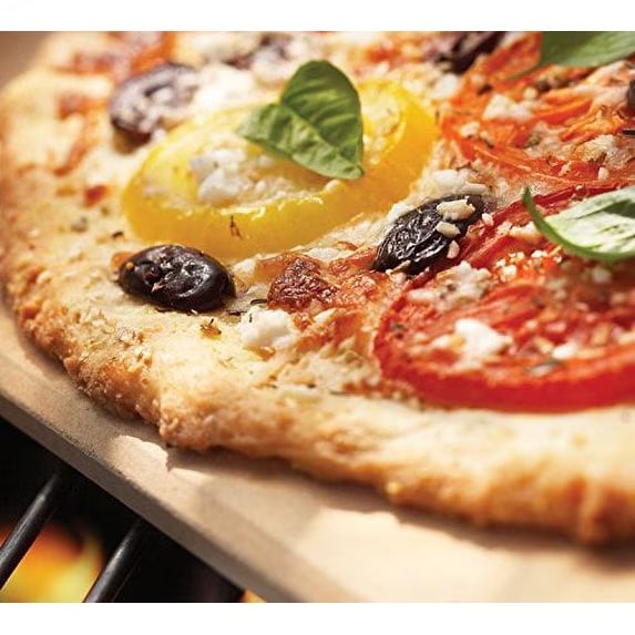 Rectangle Pizza Grill Stone 14"x16" by Outset