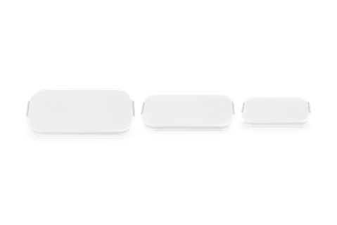 Set of 3 Silicone Rectangular Stretch Lids