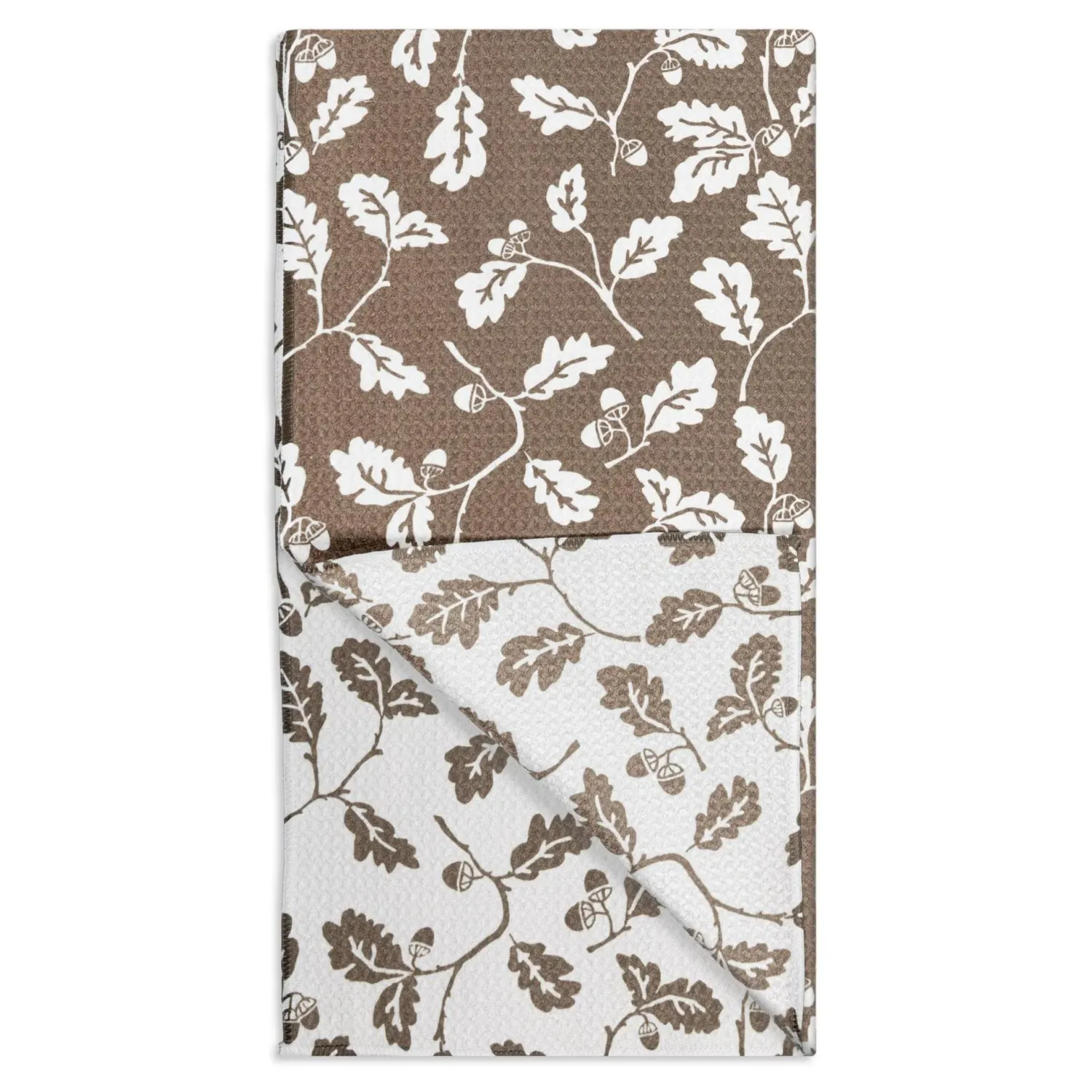 Oak &amp; Acorn Tea Towel