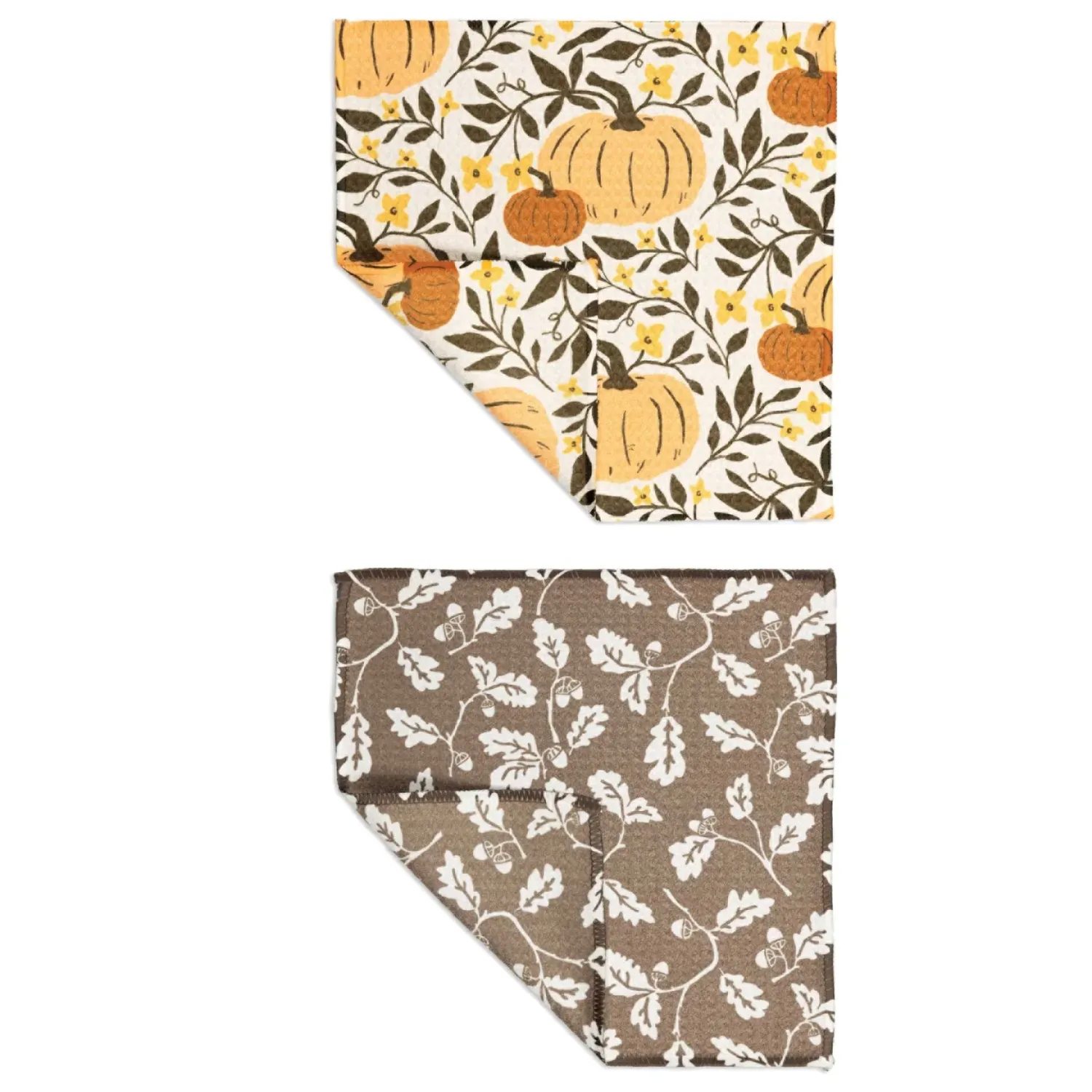 Pumkin Bloom Tea Towel