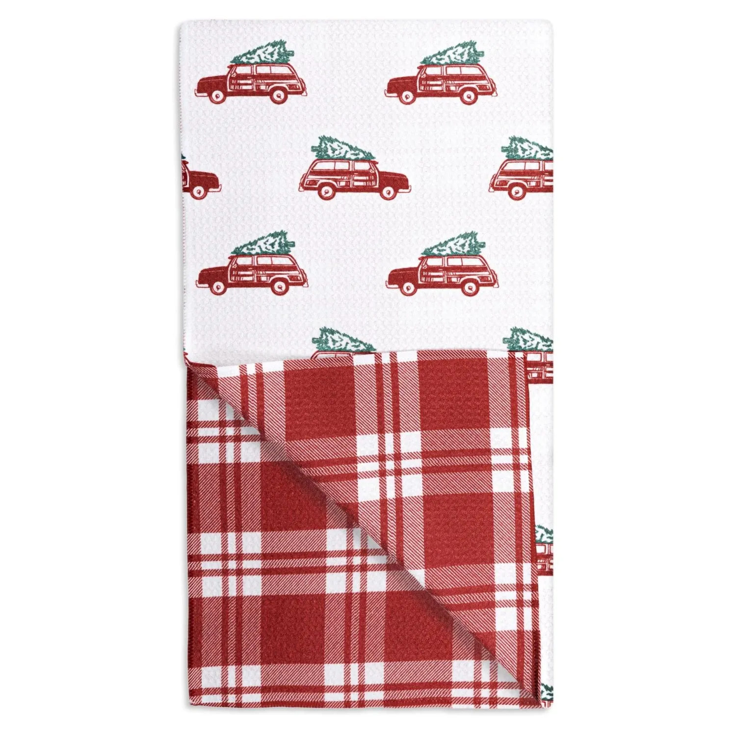 Woodie Wagon Tea Towel