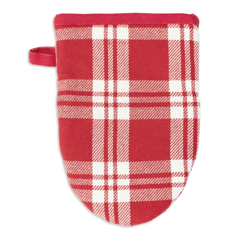 Classic Plaid Silicone Mini Mitt