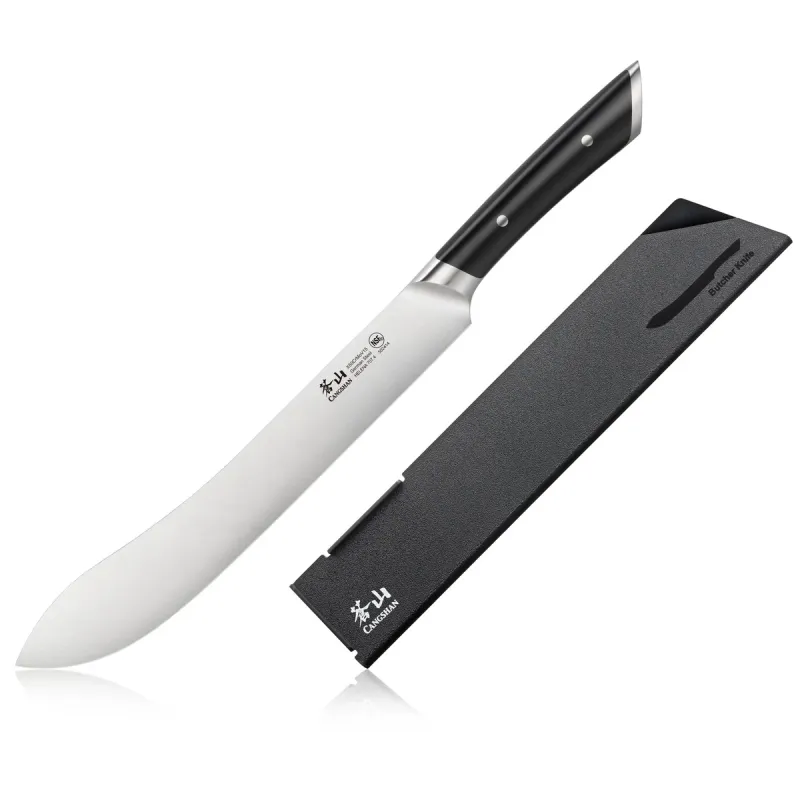 Helena 10" Butcher Knife with Sheath