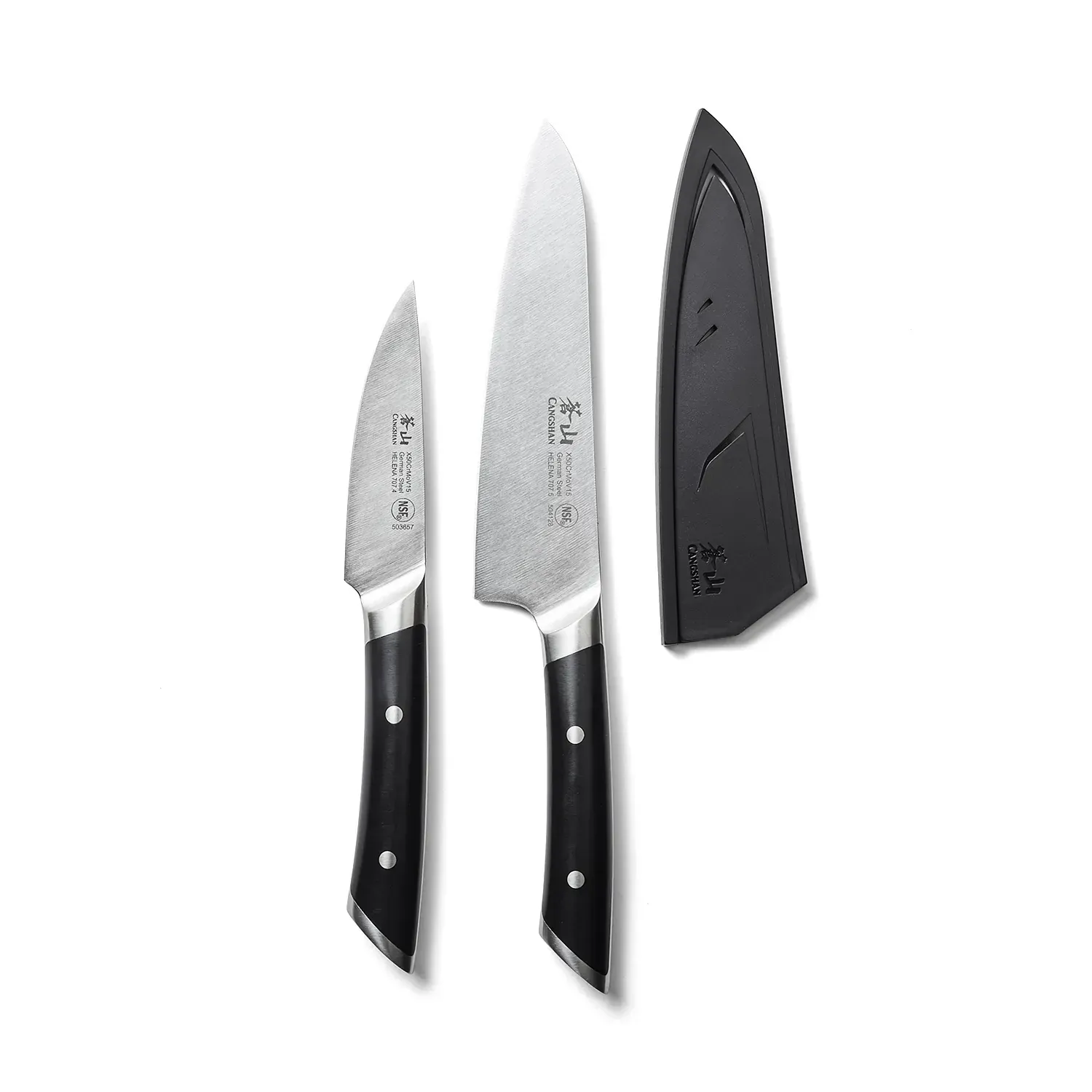 Helena 2 PC Prep Utility  and Paring  Set Black