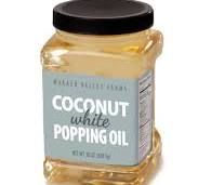 White Coconut Popping Oil