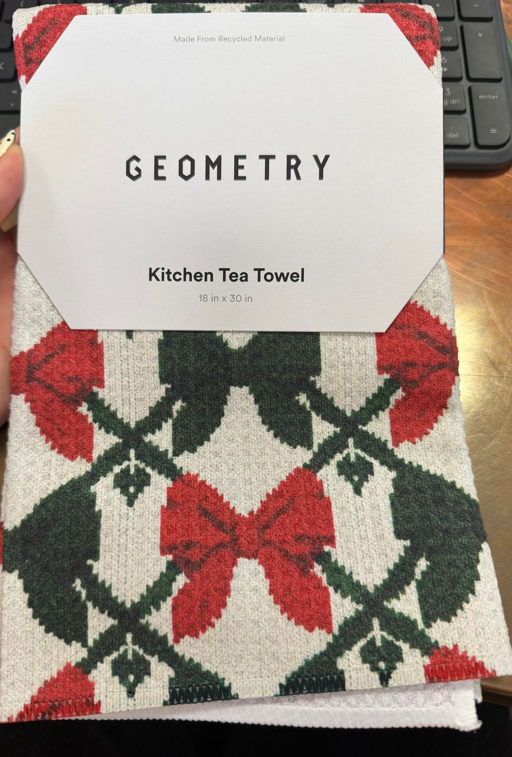 Tied Tea Towel