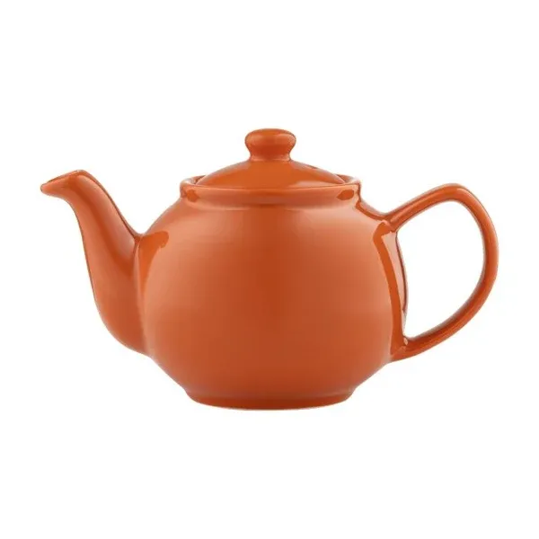 Burnt Orange Teapot 2 cup