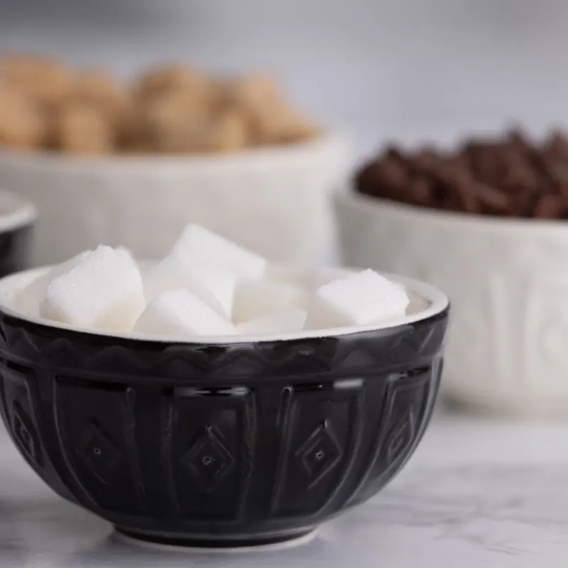 Black &amp; Cream Mini Bowls- Set of 4
