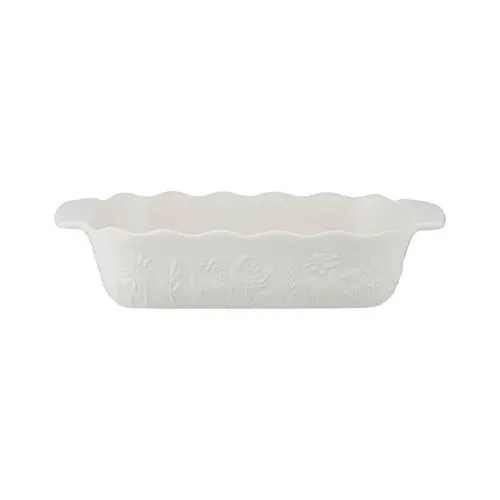 In The Meadow Medium Rectangular Cream Baking Dish