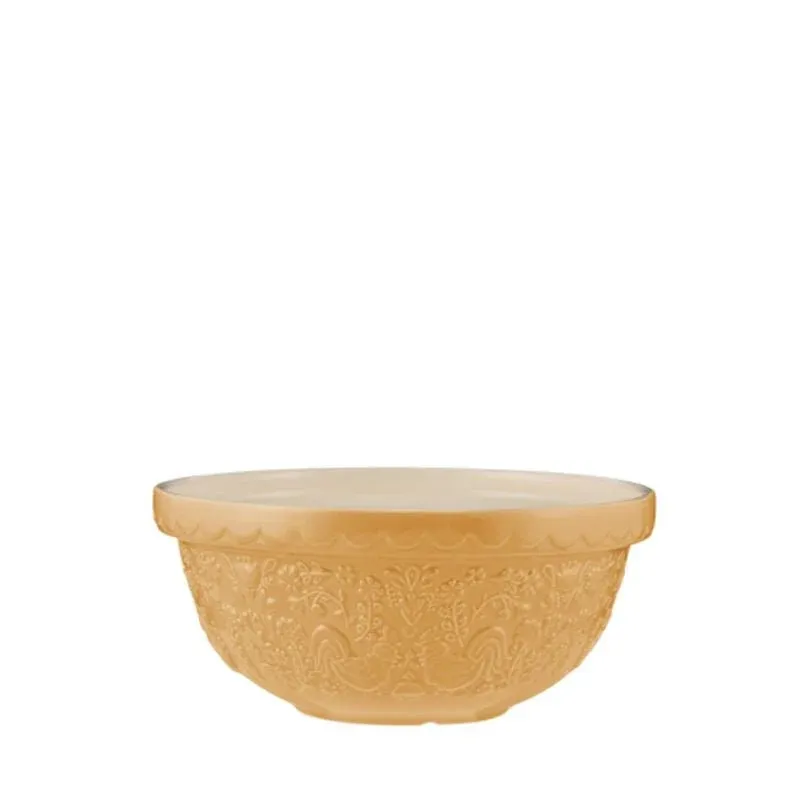 Home to Roost Size 30 Mixing Bowl Yellow 8.25"