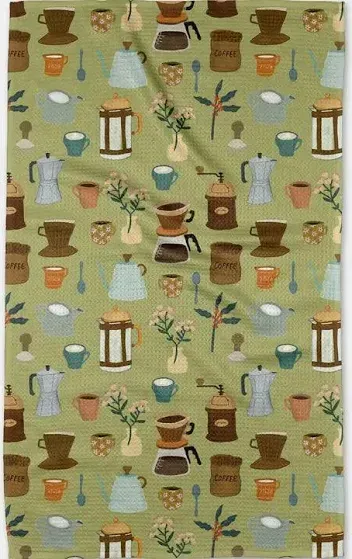 Coffee Lover Tea Towel
