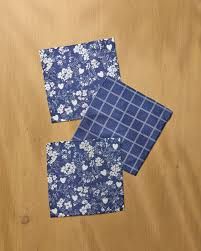 Posy Plaid Dishcloth Set