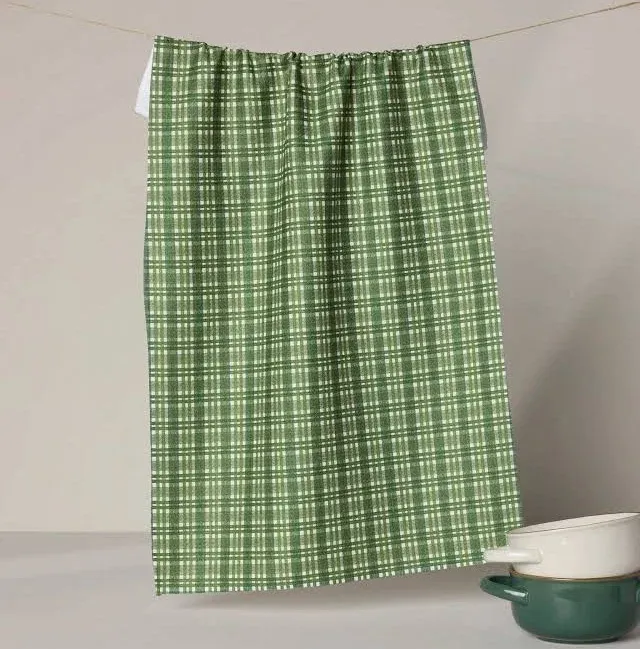 Shay Plaid Tea Towel