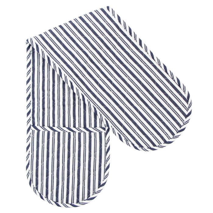 Double Oven Mitt - Black