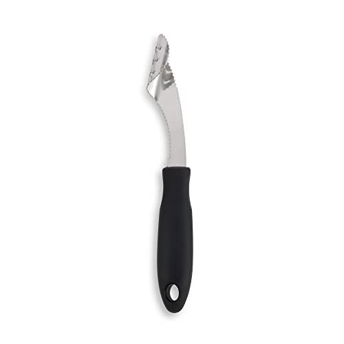 HIC Kitchen Jalapeno Pepper Corer  Stainless Steel Blade  7-Inches X 4-Inches
