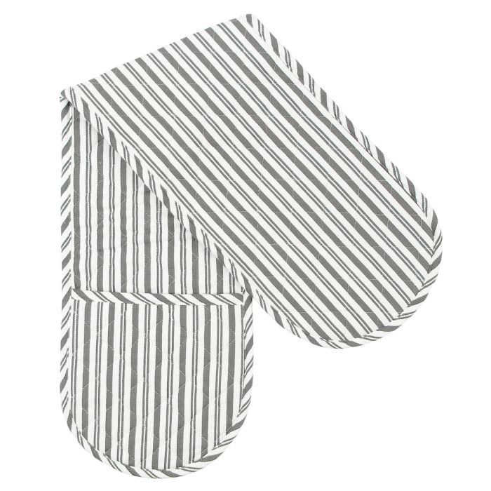 Double Oven Mitt - Gray