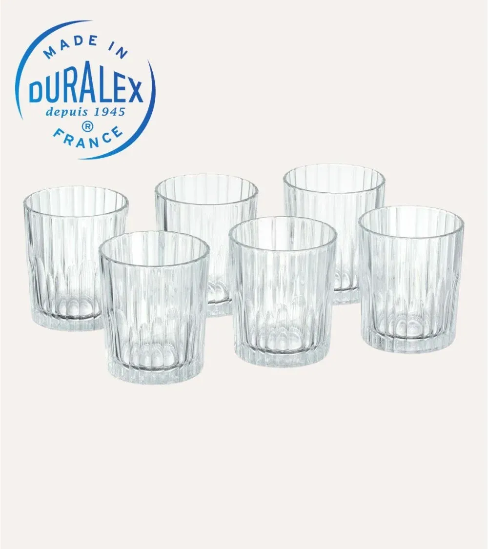 Manhatten Clear Tumbler- 7 3/8 oz, Set of 6