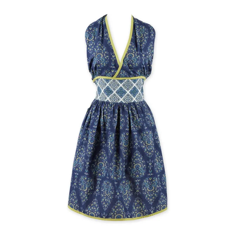 Blue Imperial Apron