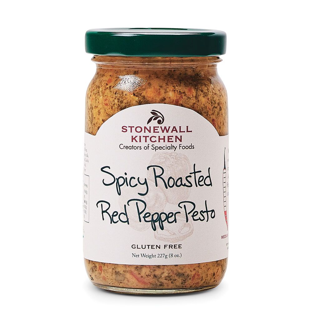 Spicy Roasted Red Pepper Pesto 8 oz
