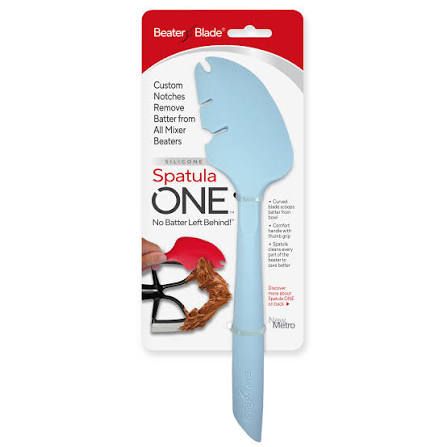 Silicone Spatula &amp; Scraper (Glacier Blue)